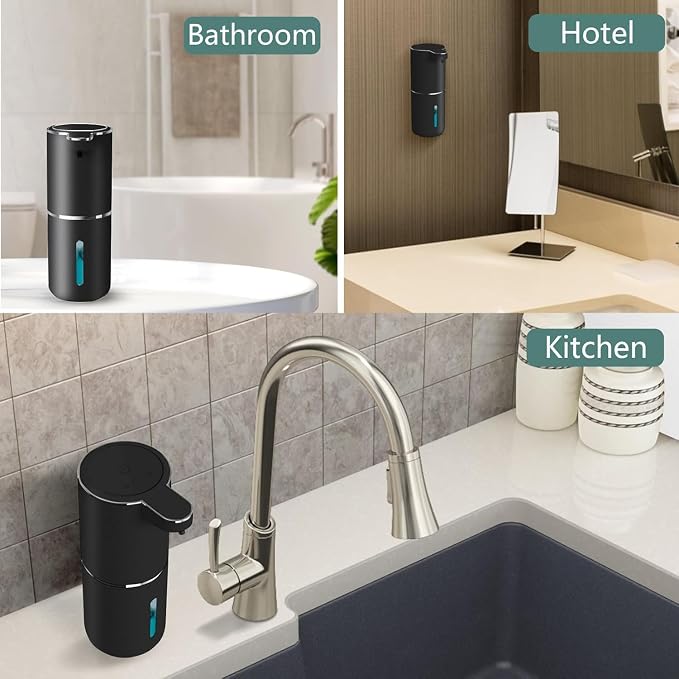 Automatic Liquid Soap Dispenser, Touchless Hand Soap Dispenser USB - Image 5