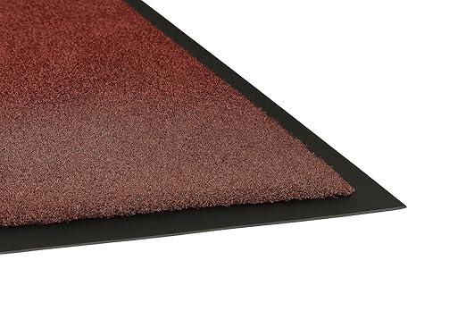 Guardian 74060815 Silver Series Indoor Walk-Off Floor Mat, Red, 6ft x 8ft, Vinyl/Polypropylene,
