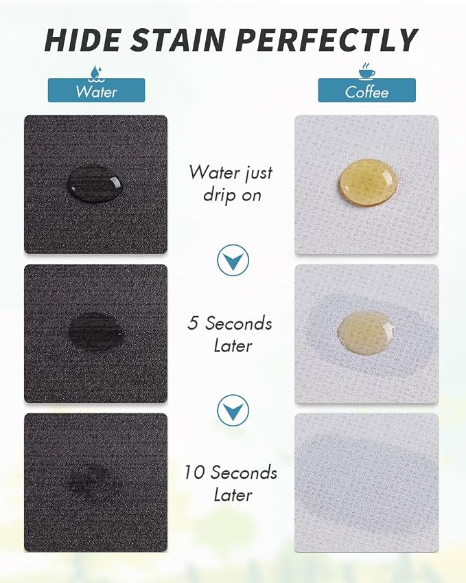 AMOAMI Dish Drying Mat for Kitchen Counter-Coffee Mat Bar Accessories, Hide - Image 3