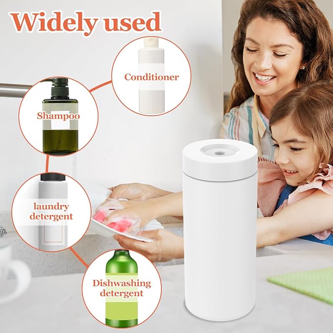 Silicone Dish Soap Dispenser, Reusable Dish Soap Bottle, Refillable Dish Soap - Image 6