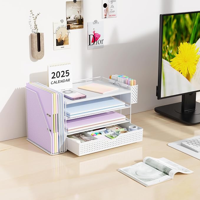 Wood Desk Organizers and Accessories - Image 3
