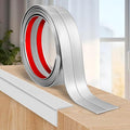 Flexible Wall Corner Protector Moulding Trim Peel and Stick Wall Corner Guards Edge Protector Self Adhesive Molding Trim Strip for Edge Ceiling (Silver, 1.6 in x 10 Ft)