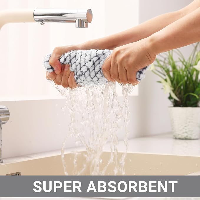 Homaxy Kitchen Towels and Dishcloths Set - Image 5