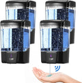 4 Pack Automatic Soap Dispenser Touchless, 600 ml / 20 oz Commercial Hand Soap by VZZNN