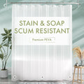 AmazerBath Extra Long Shower Curtain Liner, Plastic Shower Liner 84 Inches Long by AmazerBath