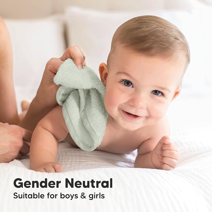 6-Pack Baby Washcloths, Soft Absorbent Washcloths - Image 8
