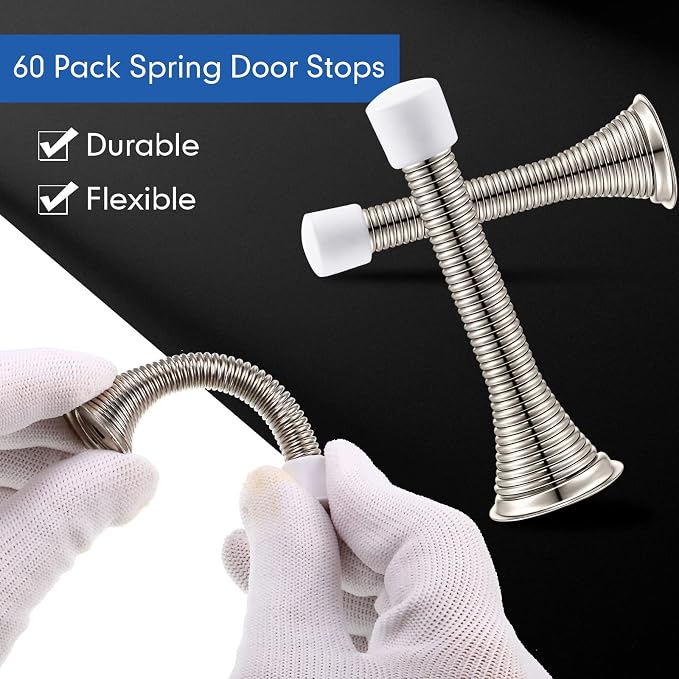 Newwiee 60 Pack Spring Door Stop - Image 3