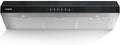Under Cabinet Range Hood 36 Inch, 900 CFM Dual Centrifugal Motor, 3-Speed Ducted Kitchen Vent, Reusable Filters, Stainless Steel Kitchen Hood with LED Lights, Low Noise, Glass Black