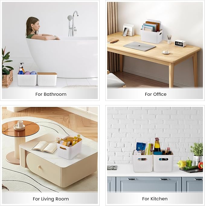 Ohmlove 4 Pack Storage Bins - Image 7