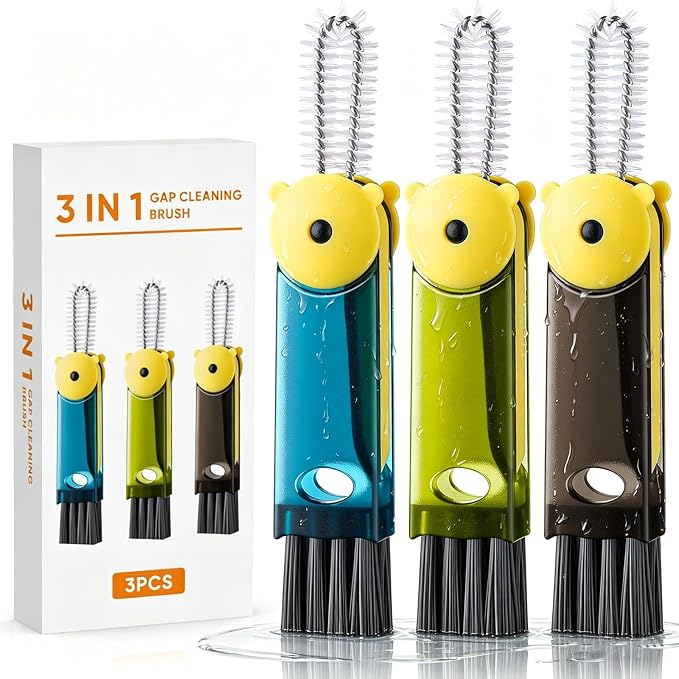 3 in 1 Cup Lid Cleaning Brush by Unknown