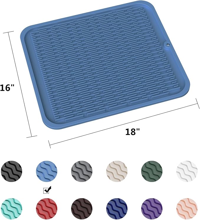 ZLR Oversized Silicone Dish Drying Mat - Image 6