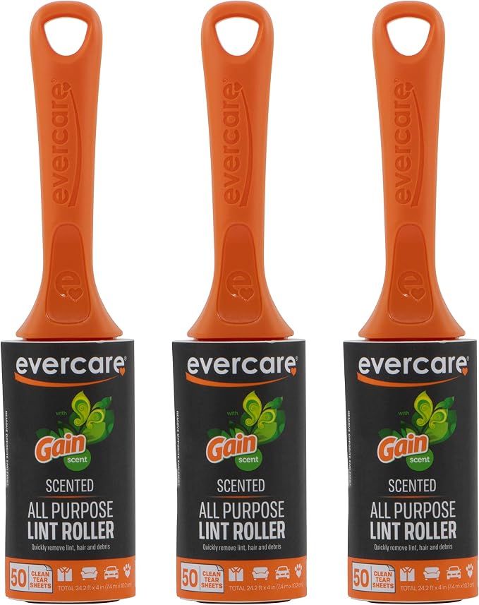 Evercare Gain Scented All-Purpose Lint Roller Brushes by Evercare