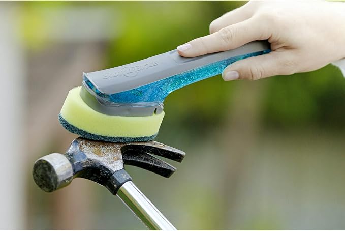 Scotch-Brite Heavy Duty Advanced Soap Control Dishwand Kit, Includes 1 Wand & 5 - Image 8