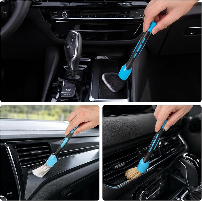 Car Interior and Exterior Soft bristles Detail dust Brush Interior dusting - Image 3