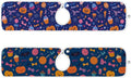 Candy Halloween Pumpkin Bat Sink Mat by Tatenale