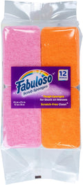 Fabuloso Scratch-Free Kitchen Dish Sponges, safe on nonstick cookware by Fabuloso