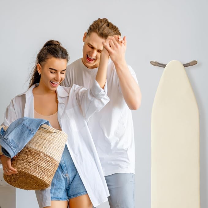 BNDX Ironing Board Cover, Stain Resistant & Durable Scorch, 2 Click Buckles - Image 7