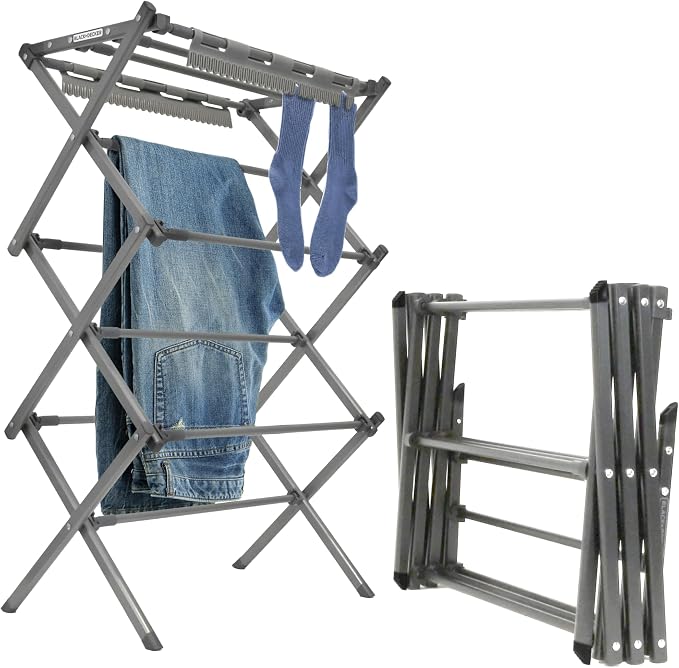 BLACK+DECKER Space Saving 3-Tier Expandable Clothes Drying Rack, Foldable by Unknown