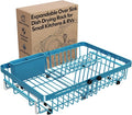Blue Dish Drying Rack Over The Sink by MAJALiS