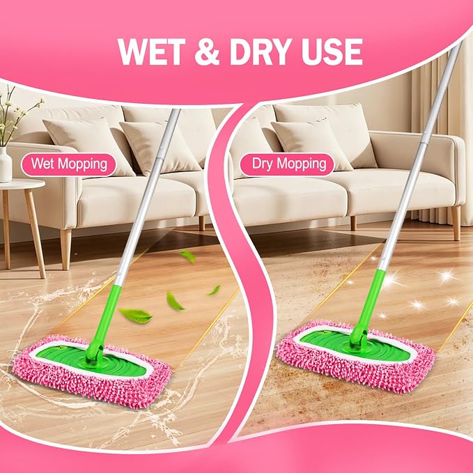 8 Pack Reusable Mop Pads Compatible - Image 5