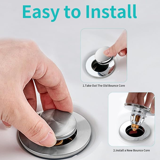 Universal Bathroom Sink Stopper - Image 7