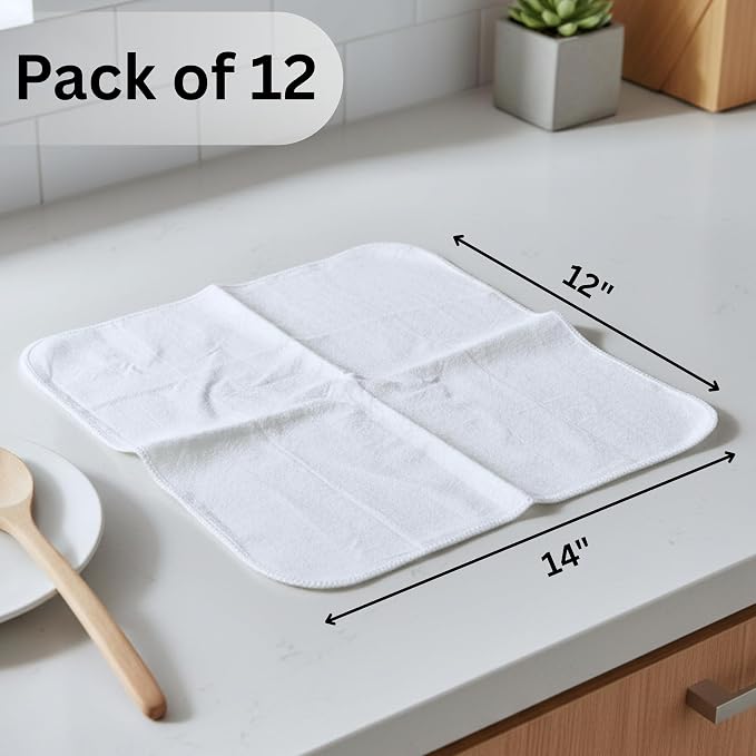 Flour Sack Shop Towels, Automotive, Kitchen Cleaning, Dusting & Multi-Purpose - Image 5