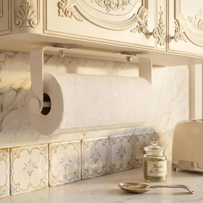 PHUNAYA Under Cabinet Paper Towel Holder Wall Mount - Image 2