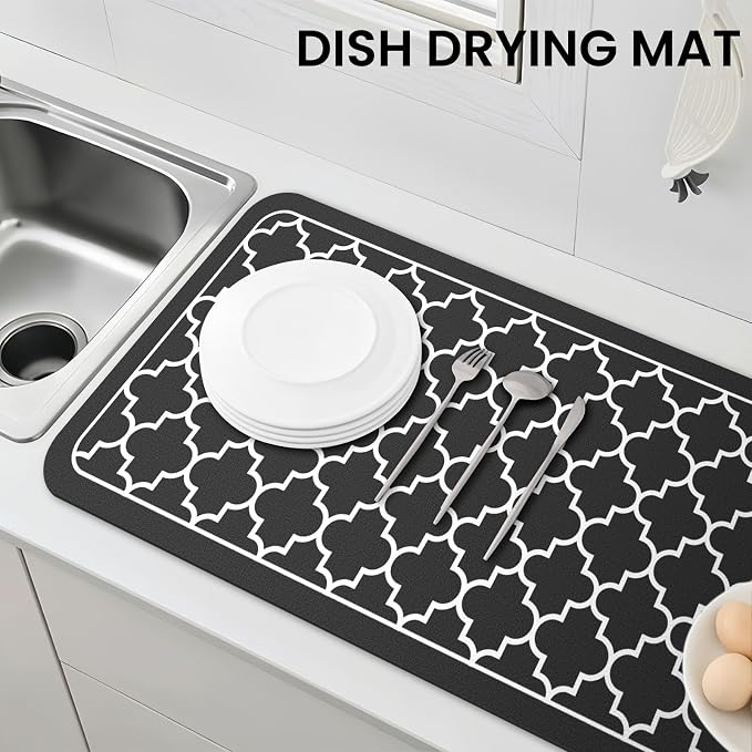Dish Drying Mat Absorbent Dish Drying Mats - Image 7