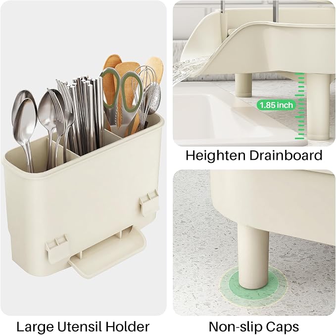 SAYZH Expandable Dish Drying Rack - Image 7