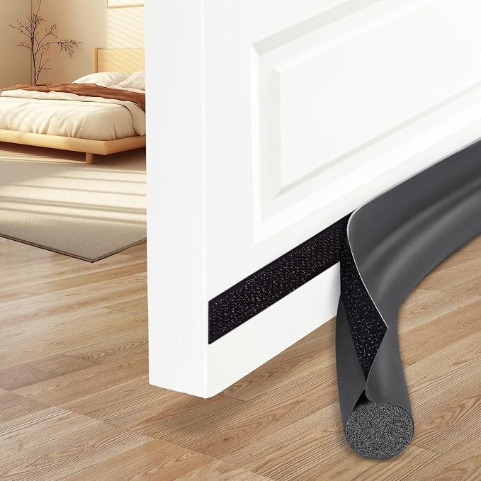 MAXTID Under Door Draft Stoppers 36 Inch Grey Door Draft Blocker Draft Stoppers by MAXTID