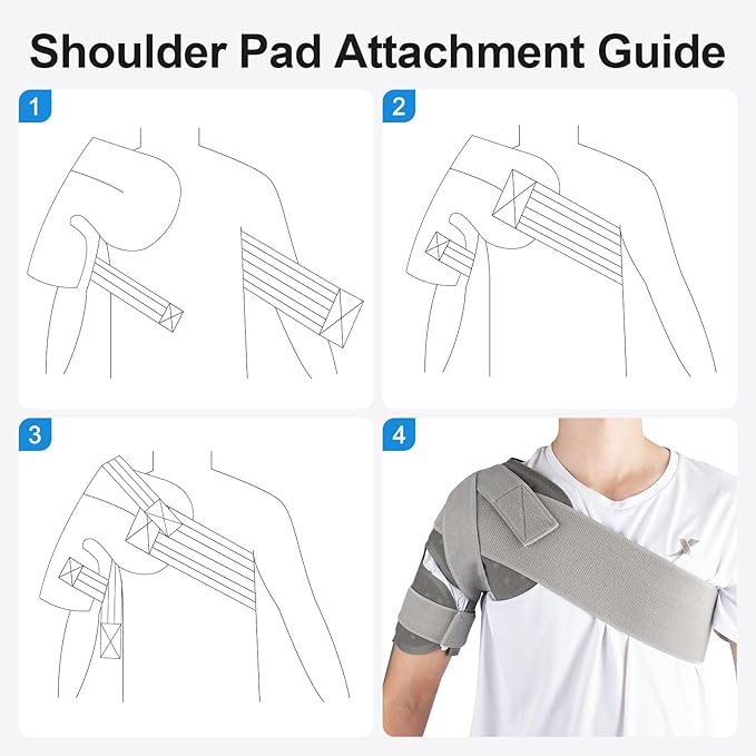 Cold Therapy Machine for Shoulder After Surgery with Programmable Timer Looped Panel, Ice Machine for Shoulder Rotator Cuff Replacement Recovery Pain Relief