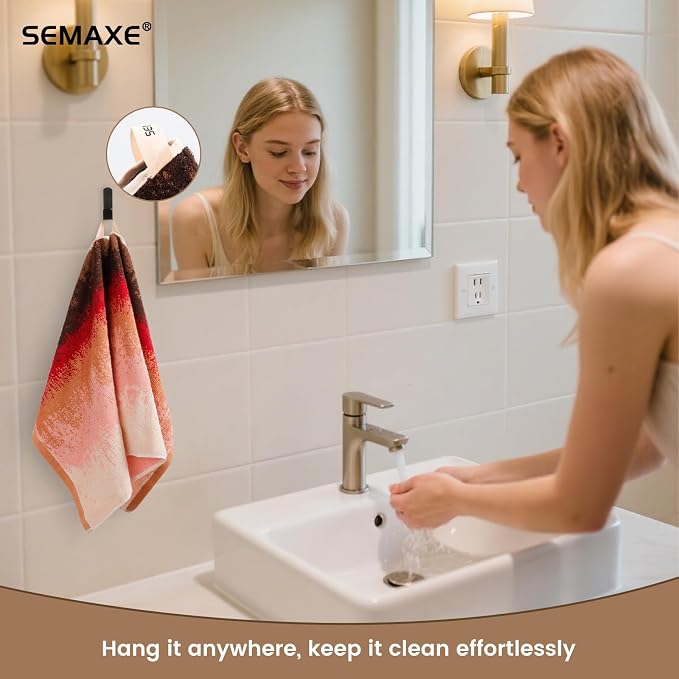 4-Pack Cotton Hand Towels for Bathroom - Image 5