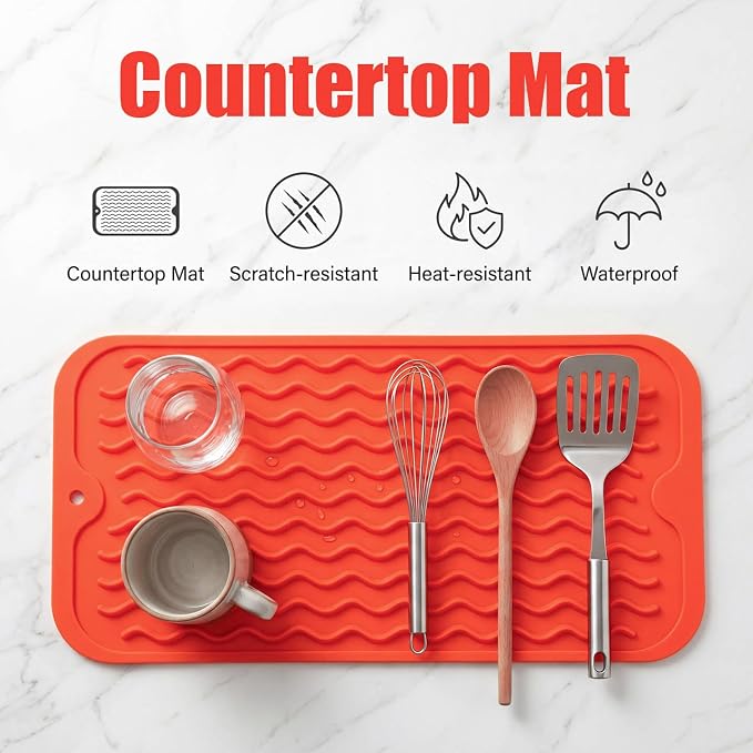 MicoYang Silicone Dish Drying Mat - Image 3