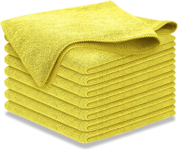 USANOOKS Microfiber Cleaning Cloth Yellow by USANOOKS