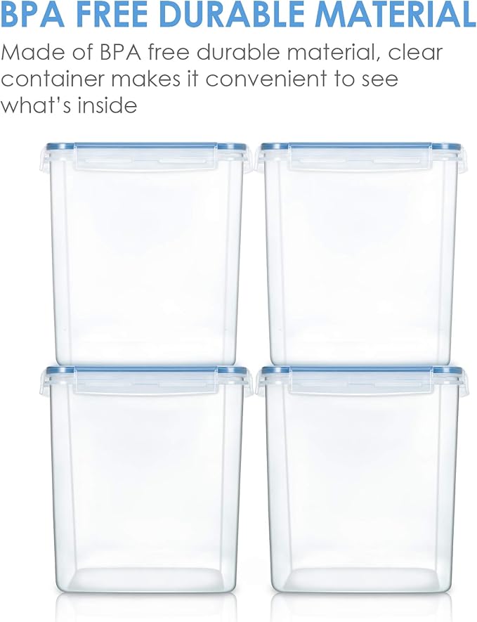Vtopmart 2.5L / 84.5oz Food Storage Containers, BPA Free, Food Grade Material - Image 6