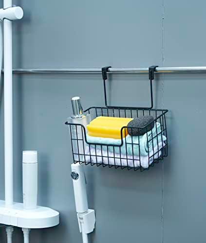 JUNCHU CHERRY Wire Hanging Storage Basket 2 Packs, Wall Mounted Kitchen - Image 6