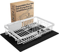 White Dish Drying Rack Over The Sink by MAJALiS