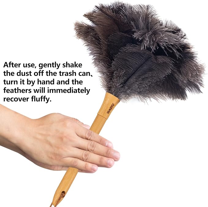 Genuine Ostrich Feather Duster - Image 5