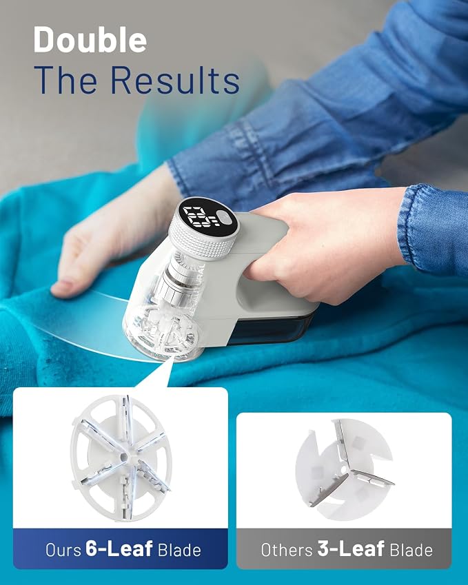 BEAUTURAL Fabric Shaver, Rechargeable Lint Remover - Image 2