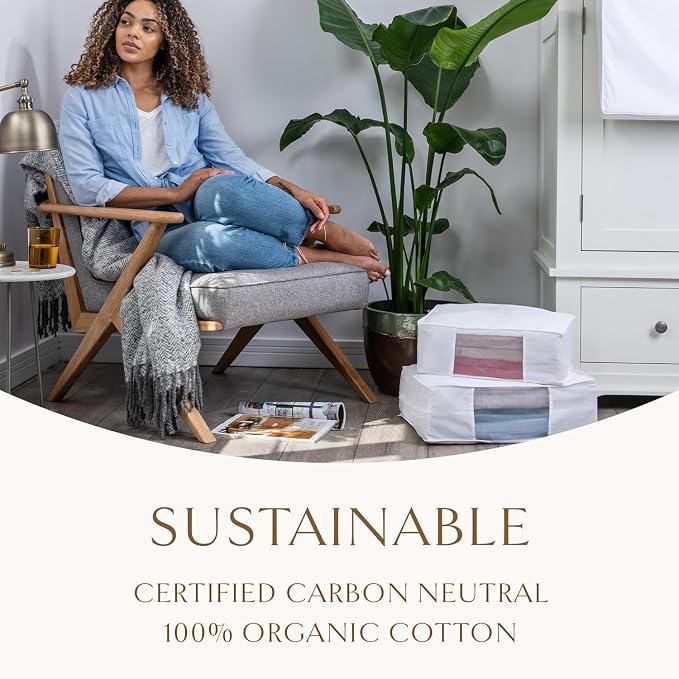 Luxury Organic Cotton Sweater Storage Bag - Image 5