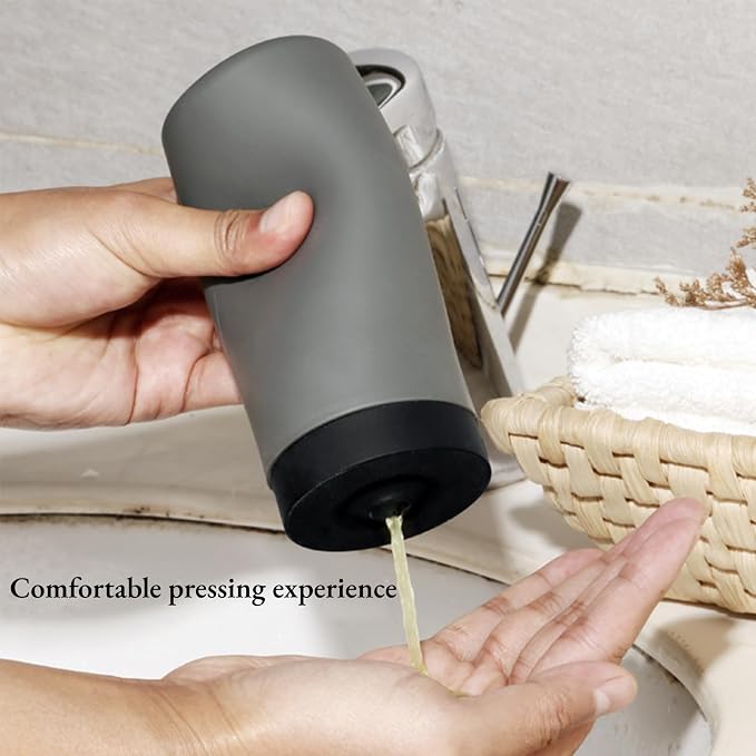 Soap Dispenser, Liquid Dish Soap Dispenser Squeeze Bottle, Silicone Divided - Image 2