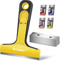 DIYSELF Floor Scraper with 10 Extra 4" Razor Blades, Razor Scraper Tool | Razor by DIYSELF