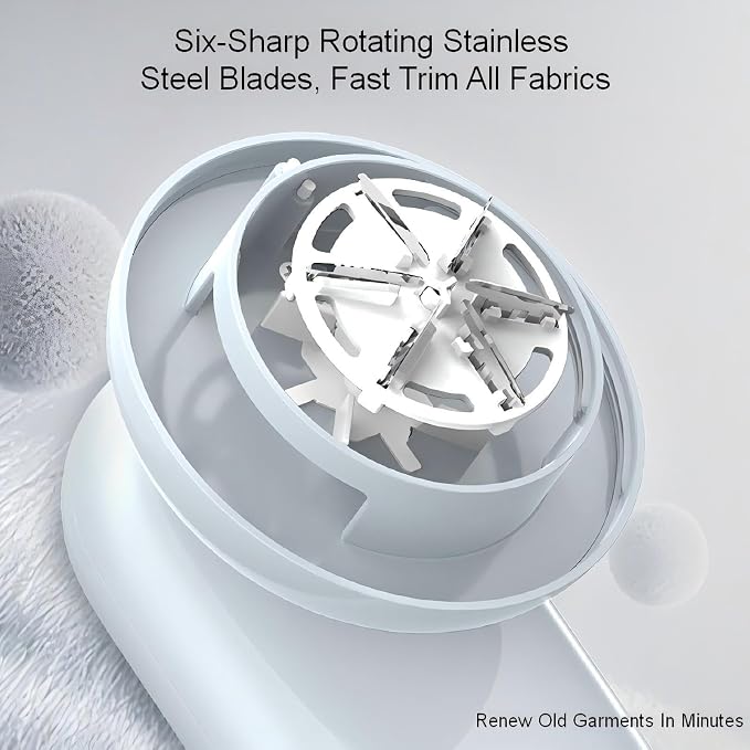 Rechargeable Fabric Shaver, Electric Lint Remover - Image 5