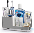 Toothbrush Holders for Bathroom Countertop Organizer | Easy To Clean, Detachable by PARKMANI