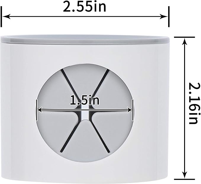Electric Toothbrush Holder, Wall Mounted Shower Space-Saving Caddy, Toothbrush - Image 8