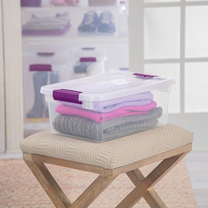 Sterilite ClearView Latch Boxes, Storage Bins - Image 5