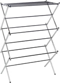 Amazon Basics Foldable Portable Metal Clothes Drying Rack by AmazonBasics