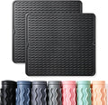 2 Pack Caketime Silicone Dish Drying Mat by CAKETIME