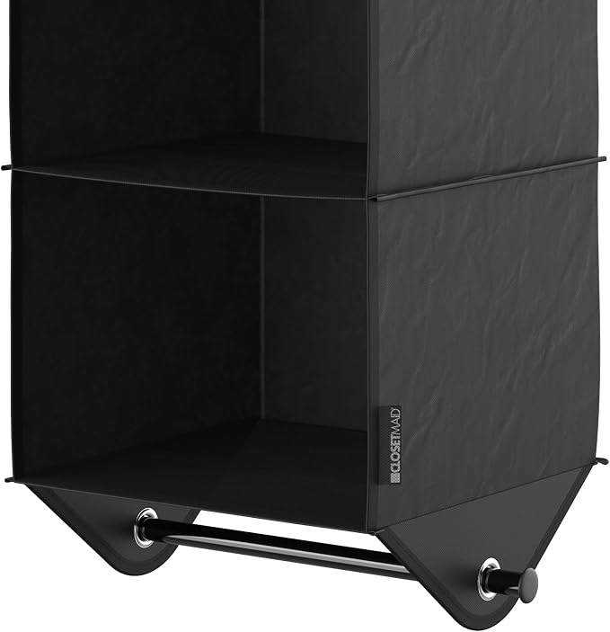 ClosetMaid 3-Shelf Fabric Hanging Closet Organizer - Image 5