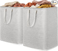 Lifewit 2 Pack Laundry Basket 90L Each, Collapsible Clothes Hamper by Lifewit